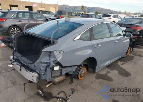 2021 Honda Accord Hybrid Touring from USA, damaged, VIN 1HGCV3F96MA009454